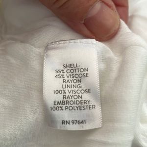 Size large J Jill cotton casual skirt above the knee with pocket on either side